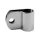 Spotlamp / passing lamp mounting clamp. Chrome