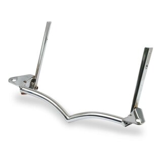 V-Bracket spotlamp/passing lamp mounting bar. Chrome