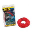 Motorrad Kabel Schutzhüllen Kit ACCEL rot für...