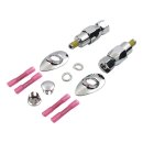 CHROME REAR TURN SIGNAL RELOCATION KIT