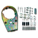 2 Light Cateye Dash Cover Tacho Montage Grundplatte Kit...
