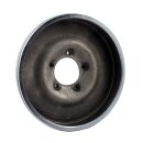BRAKE DRUM FRONT, CHROME PLATED