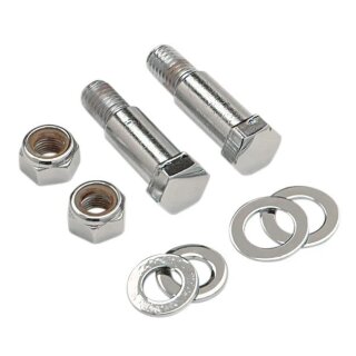 GW Stoßdämpfer Montagesatz chrom für Harley Softail 00-17