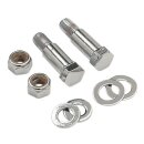 GW Stoßdämpfer Montagesatz chrom für Harley Softail 00-17