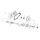 Retaining rings, starter shaft