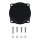 CV carb top cover. Matte black