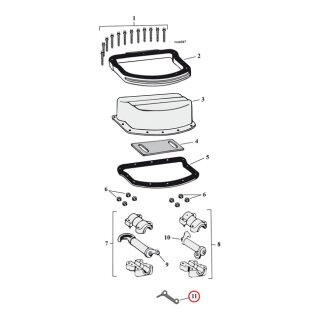 Panhead rocker arm oiler set
