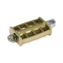 HARLEY KICK PEDAL CLASSIC, BRASS