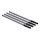 S&S, adj. chromoly pushrod set. Sportster Std length
