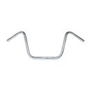 Apehanger handlebar, 12" rise, 1" chrome