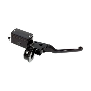 Bremszylinder Kit mit Hebeln schwarz im OEM-Design für Harley 82-95 5/8 Bore