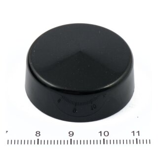 Smoothtopps push-on bolt covers 5/8" hex bolts/nuts. Black