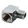 OIL FITTING ADAPTER, 90 DEGREE. CHROME