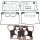James, rocker cover gasket kit. Evo B.T. RCM