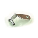 Bendix throttle cable support bracket. Chrome