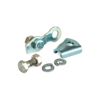 Barnett, brake cable clamp. Zinc