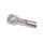 Push-in mushroom allen head plugs 3/8". Chrome