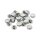 Push-in mushroom allen head plugs M10. Chrome