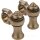 DBBP, radical retro brass risers. For Springers