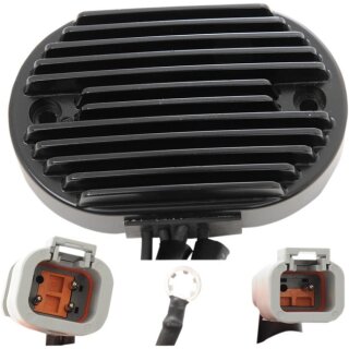 Lima Regler Regulator schwarz für Harley Davidson Softail 2007