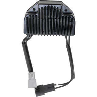 Lichtmaschinen Regler Regulator schwarz für Harley Dyna 2004-2005