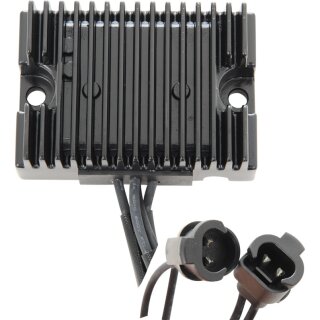 Lichtmaschinen Regler Regulator schwarz für Harley XL Sportster 09-13