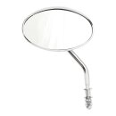 Cateye mirror. Chrome, L&R