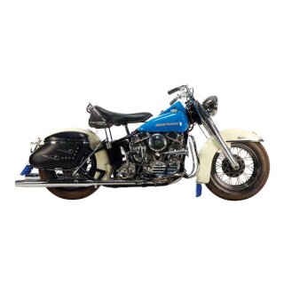 Paughco, independent dual head pipes. Chrome