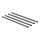 Andrews, 91-03 XL non-adj. chromoly pushrod set