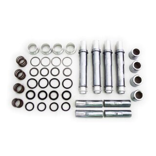 Complete 91-03 XL multiple-parts pushrod cover kit. Chrome