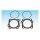 James, cylinder head & base gasket kit. .045" Firering