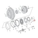 Retaining ring, clutch adjuster plate