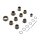 Bushing kit, cam & gear shaft 37-48 B.T. SV