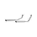 Paughco, Slash Cut exhaust (38"). Chrome