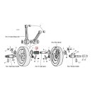 JIMS, 87-99 B.T. connecting rod roller & retainer kit