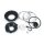 Complete 7" FLH headlamp assembly & trim kit