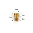 EBC Keihin slotted head main jets 99101-393, size 122.5