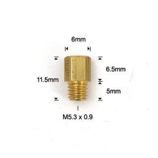 EBC Mikuni hex head main jets 4/042, size 400