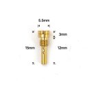 EBC Keihin CV carburetor pilot jets N424-25B, size 65