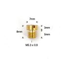 EBC Keihin CV carburetor main jets, size 190