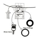 Fuel Tool check valve rebuild kit Harley 01-23