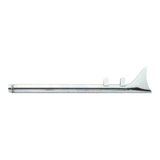 Paughco, Fishtail extension (L/R). 31" long. Chrome
