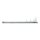 Paughco, Fishtail extension (L/R). 31" long. Chrome
