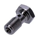 Goodridge banjo bolt 3/8-24. Chrome