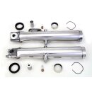 OEM Style Ersatz Tauchrohr Set poliert für Harley FL Modelle 77-84