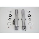 OEM Style Ersatz Tauchrohr Set poliert für Harley FL Modelle 77-84