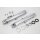 OEM Style Ersatz Tauchrohr Set poliert für Harley FL Modelle 77-84