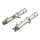 FXWG lower fork legs, dual disc. Polished