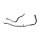 Paughco, upswept head pipes - Gooseneck. Over transm.