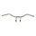 PULLBACK RISER BAR, 3 INCH RISE
